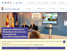 Tablet Screenshot of dguadalajara.es